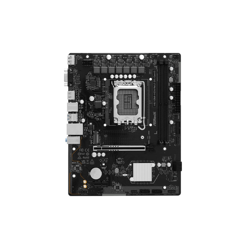 ASRock H610M-HDV/M.2 D5 Gen5 mATX LGA1700