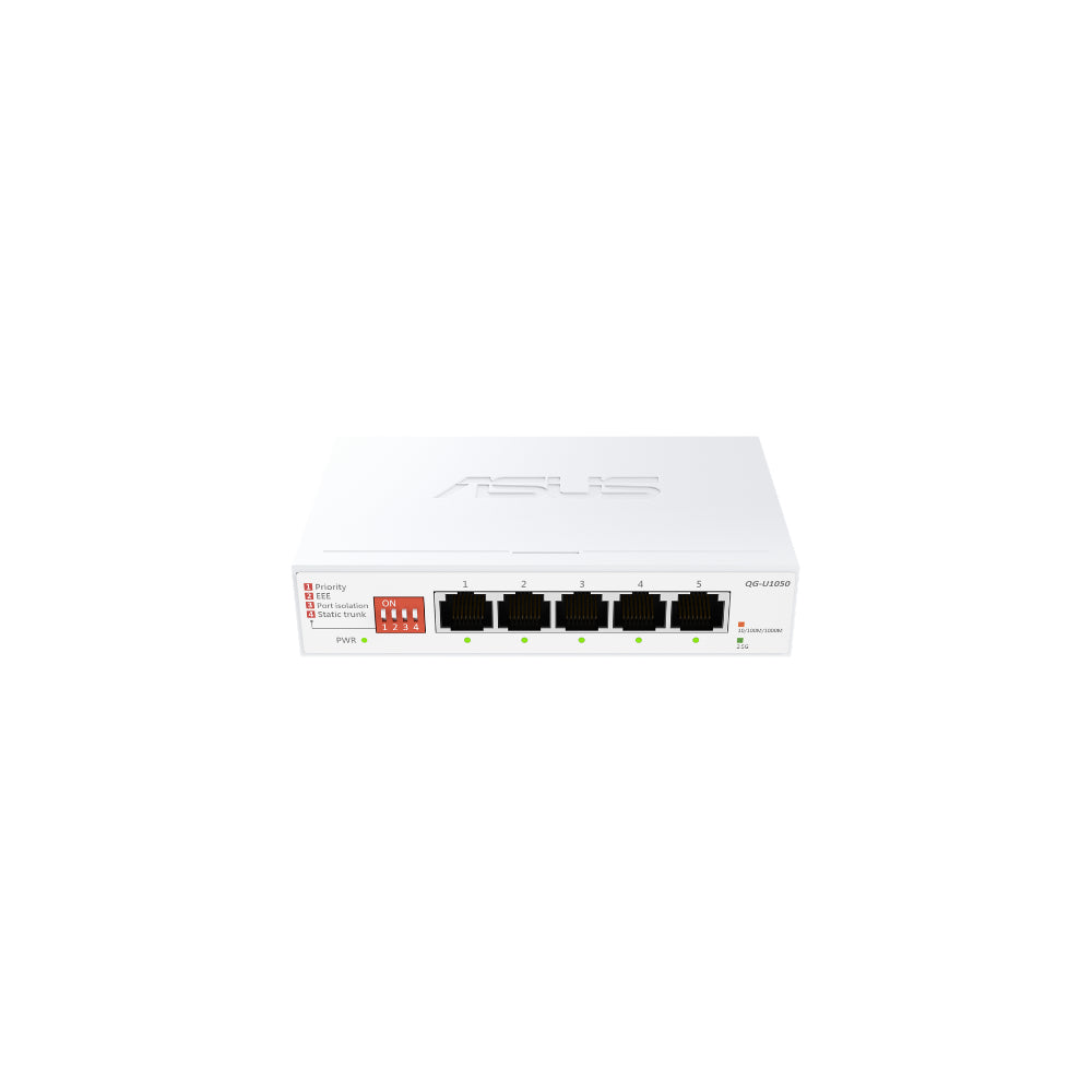 ASUS QG-U1050 5-portars 2,5 Gigabit-switch