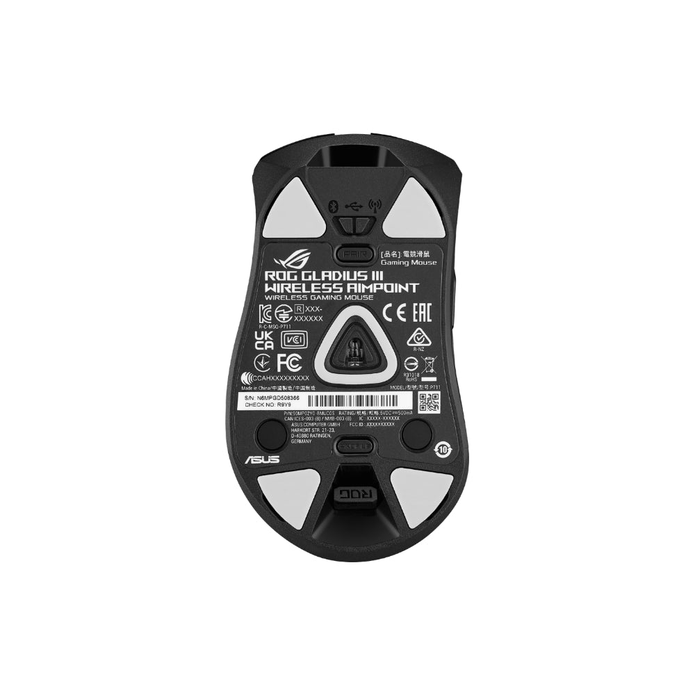 ASUS ROG Gladius III AimPoint Svart
