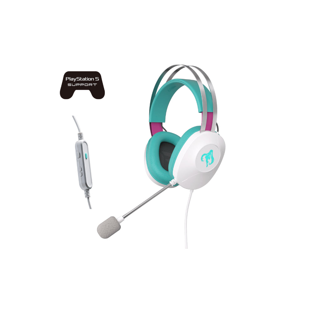 ASUS TUF Gaming H1 Gen II Hatsune Miku Edition Kabel Vit