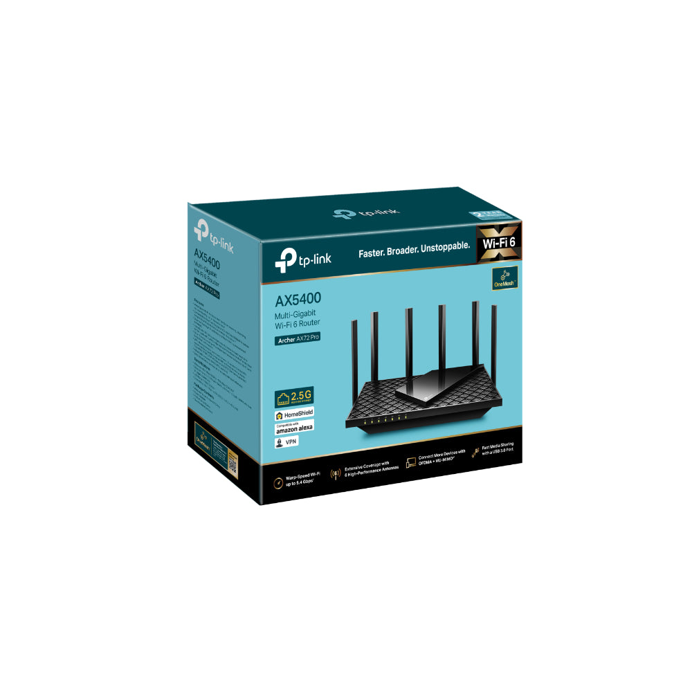 TP-Link Archer AX72 Pro AX5400 Dual-Band Gigabit Wi-Fi 6 Router