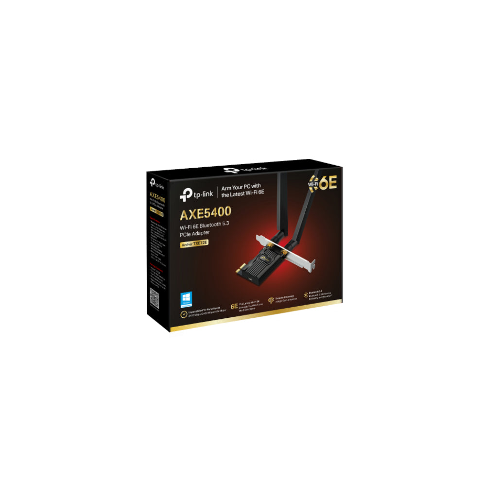 TP-Link Archer TXE72E AXE5400 Wi-Fi 6E BT