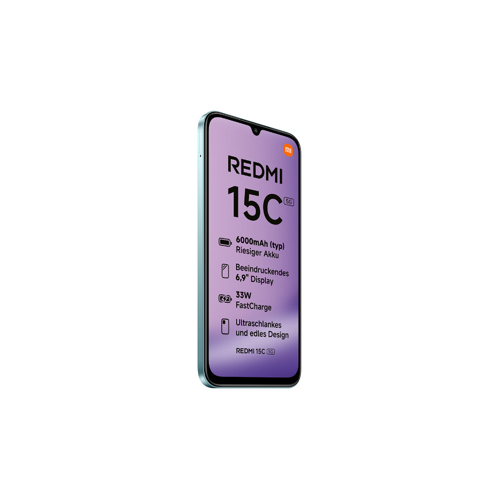 Xiaomi Redmi 15C 6.9" 256GB Grön