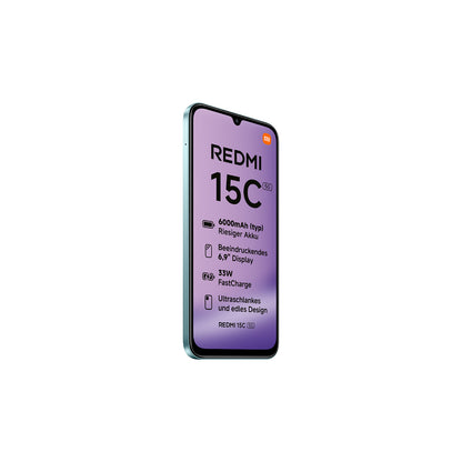 Xiaomi Redmi 15C 6.9" 256GB Grön