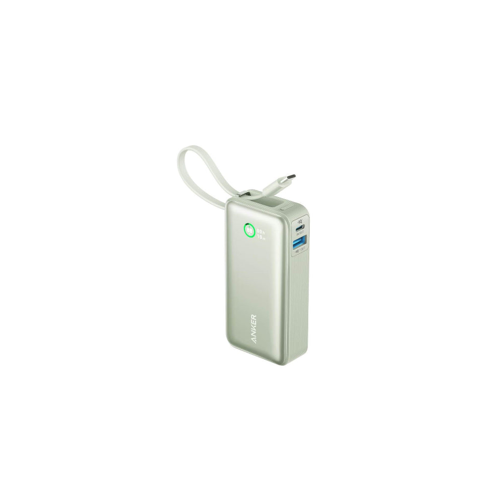 Anker A1259G61 Powerbank 10000mAh 30W 1xUSB-C 1xUSB-A - Grön