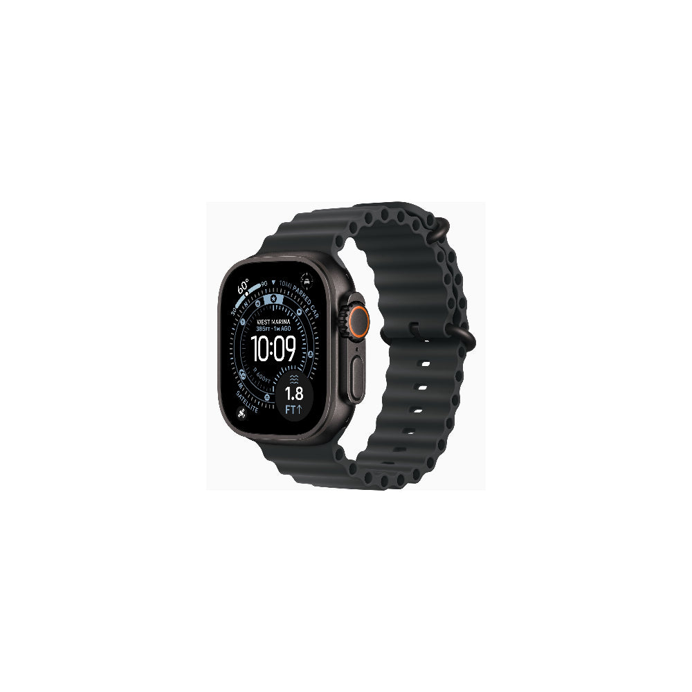 Apple Watch Ultra 3 GPS + Cellular 49mm Svart Titan Svart Havsband