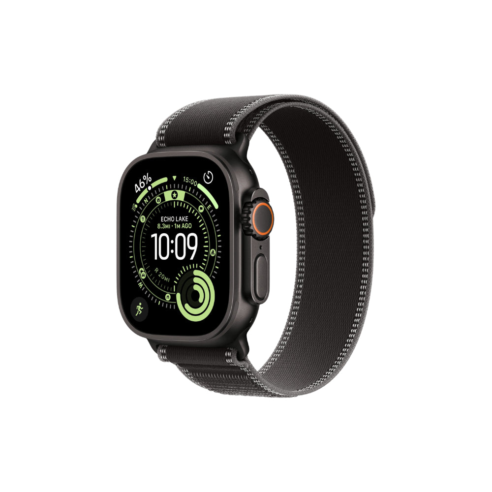 Apple Watch Ultra 3 49mm Svart Titan - Terrängloop M/L
