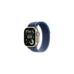 Apple Watch Ultra 3 49mm Naturlig Titan - Blå Terrängloop M/L