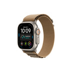 Apple Watch Ultra 4 49mm Naturlig Titan Bergsloop Ökensand