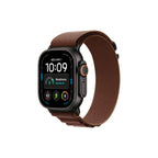Apple Watch Ultra 4 49mm Svart Titan Bergsloop Bourgogne