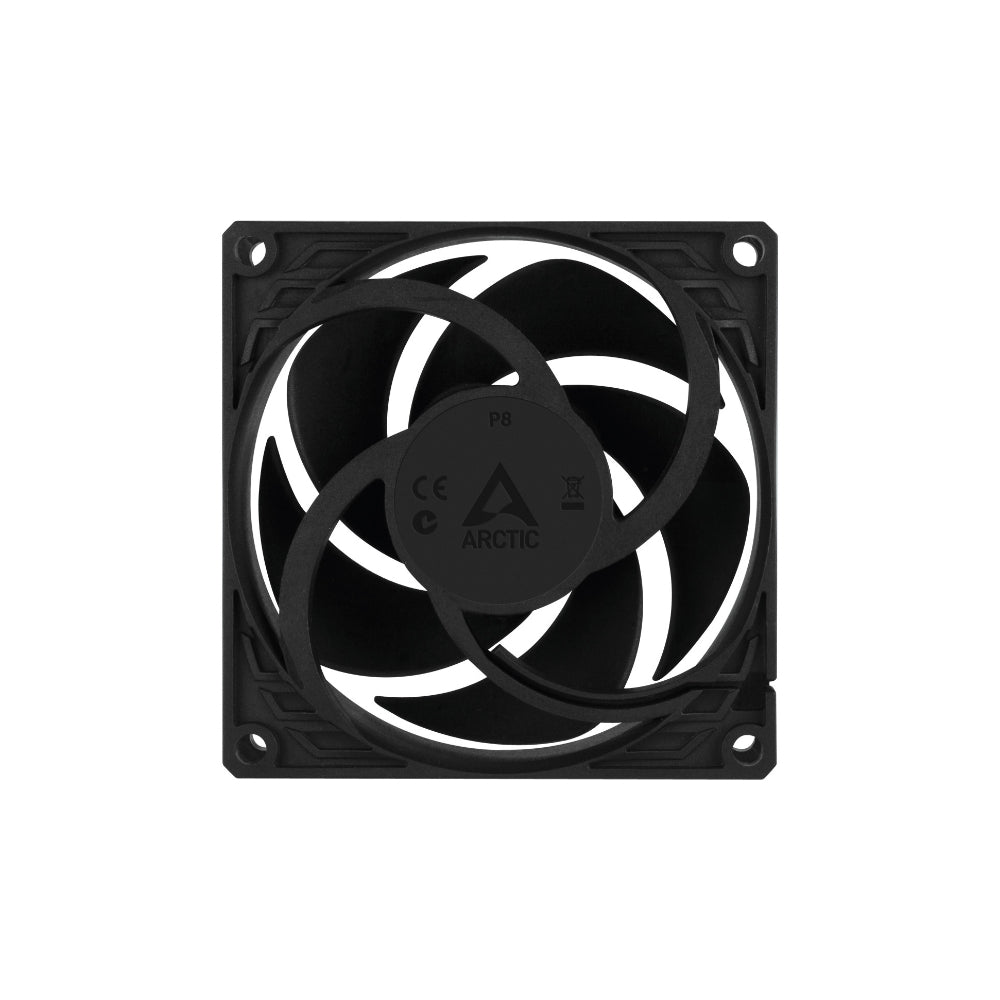 Arctic P8 80mm Svart