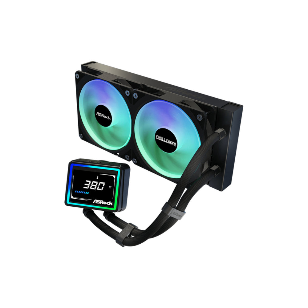ASRock Challenger 240 Digital ARGB AIO 240mm Svart