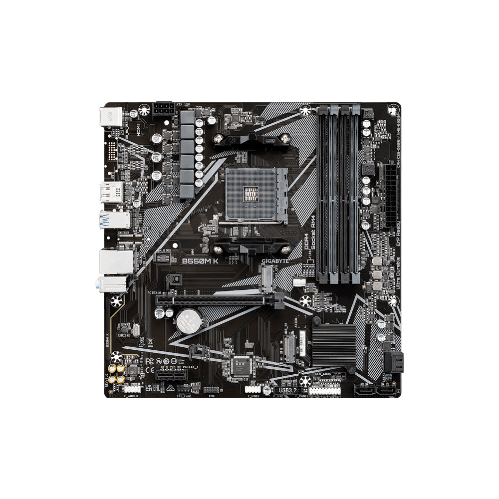 Gigabyte B550M K mATX AM4