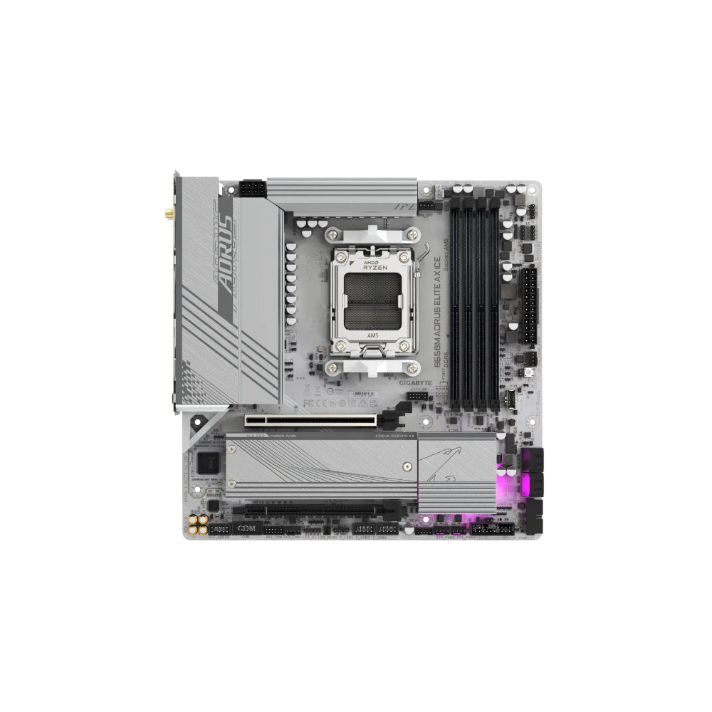 Gigabyte B650M AORUS ELITE AX ICE mATX AM5
