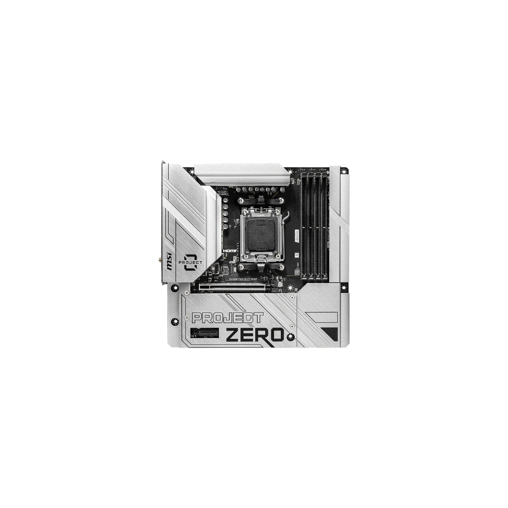MSI B650M PROJECT ZERO mATX AM5