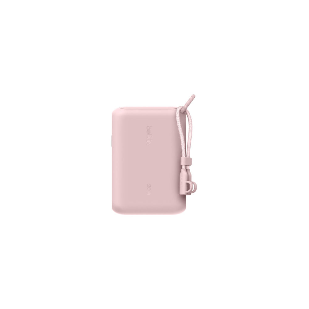 Belkin Powerbank 10000mAh PD20W med Display - Rosa