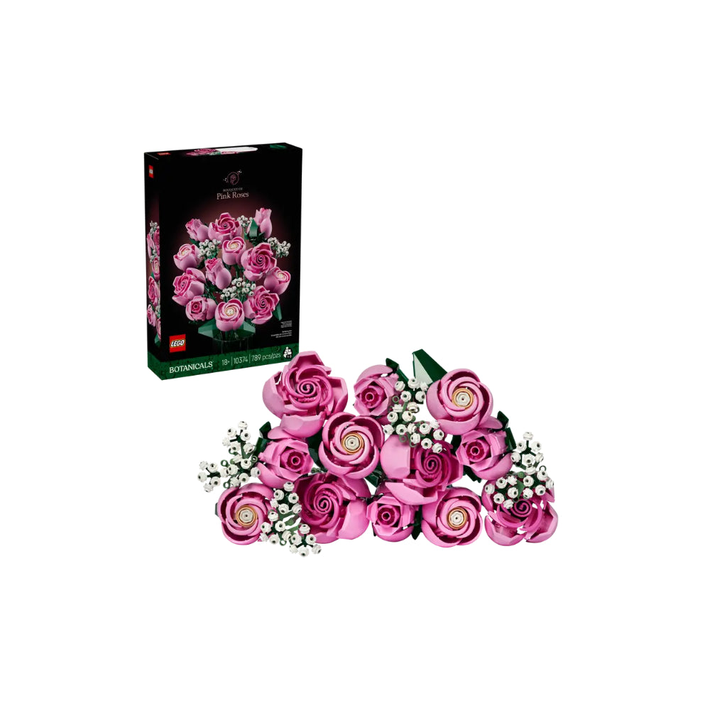 LEGO Botanicals 10374 Bukett med rosa rosor