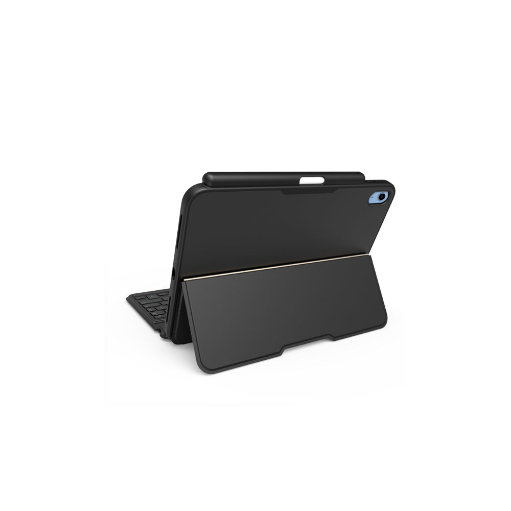 TOLERATE KEYBOARD FOLIO iPad AIR 11 (M2)/AIR 10,9 (GEN 4/5) Svart