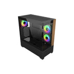 Cooler Master Elite 690 Wood Svart