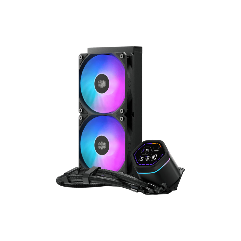 Cooler Master MasterLiquid 240 Core Nex ARGB AIO 240mm Svart
