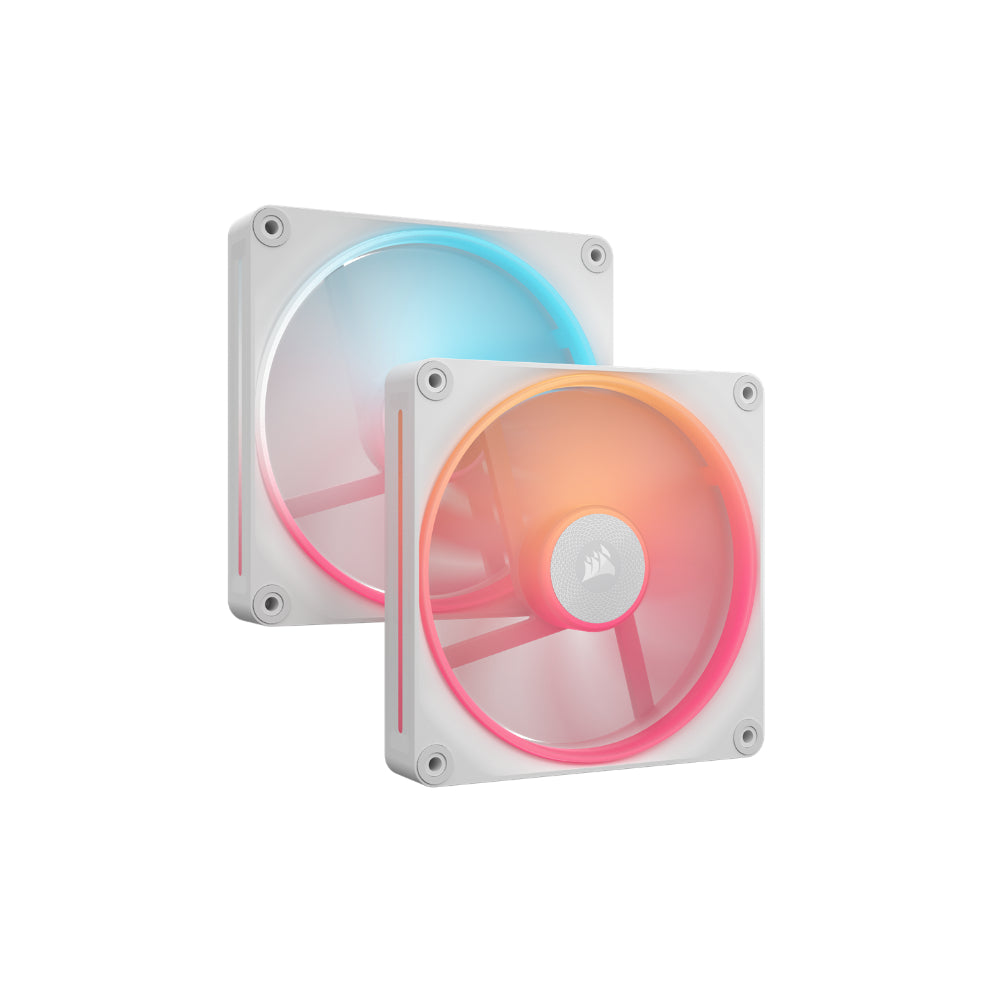 Corsair iCUE LINK LX140-R Reversed RGB 2-pack 140mm Vit