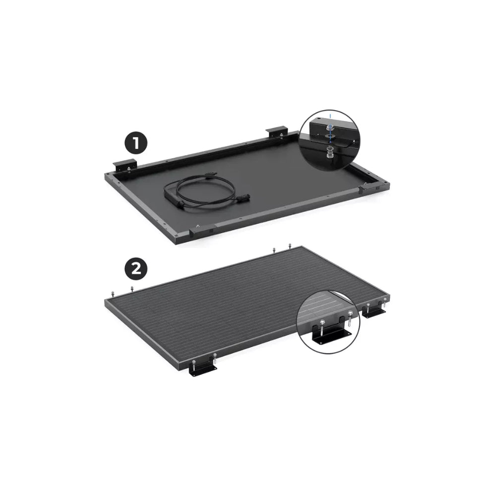 EcoFlow Power Kits Rigid Solpanelsfäste