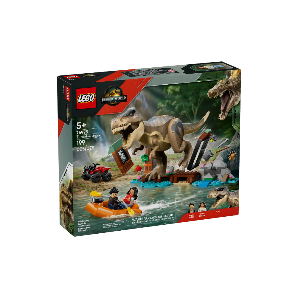 LEGO Jurassic World 76975 Flodflykt med T. rex