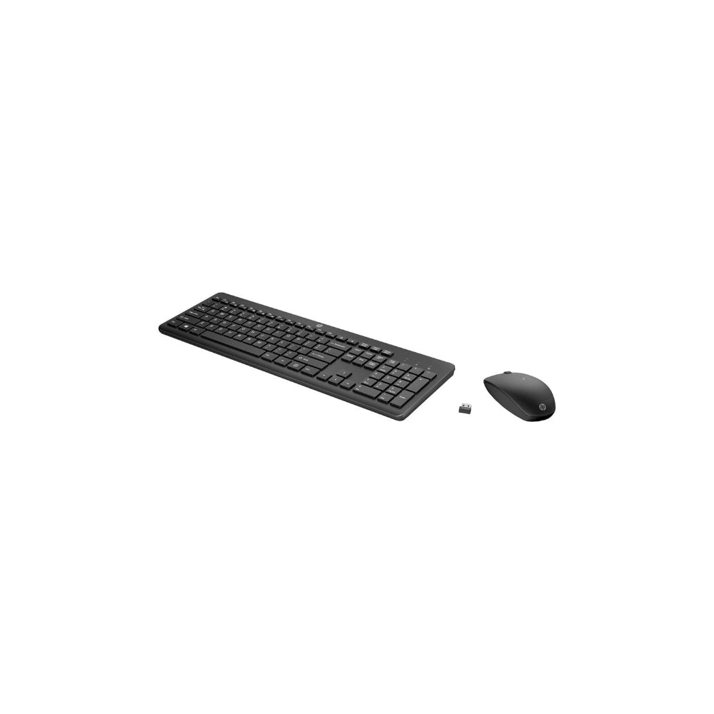 HP 235 mus- och tangentbordskombination - Trådlös Svart