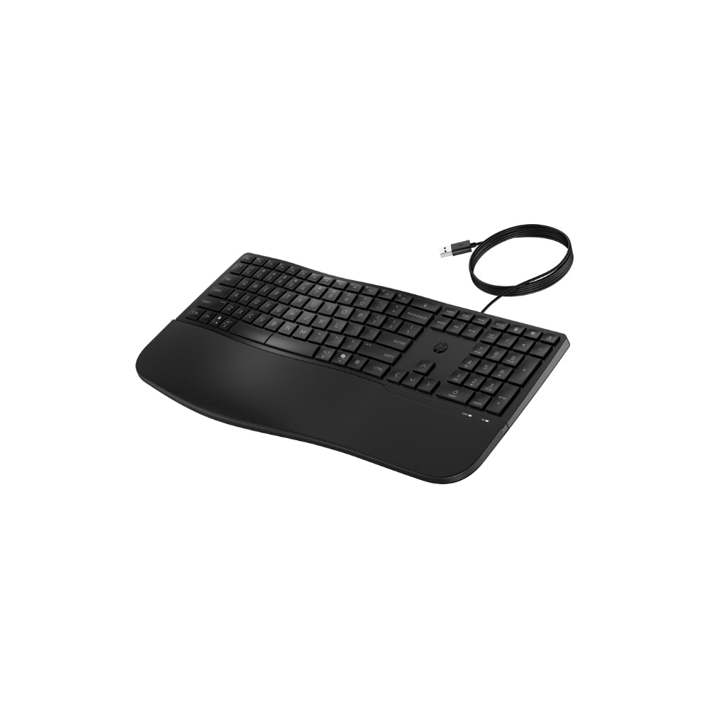 HP 485 Comfort tangentbord - Kabel Svart