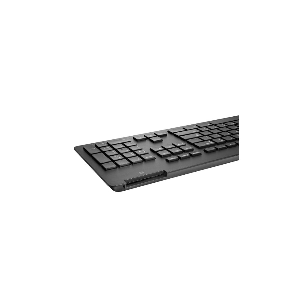 HP Business Slim v2 Smartcard-tangentbord - Kabel Svart