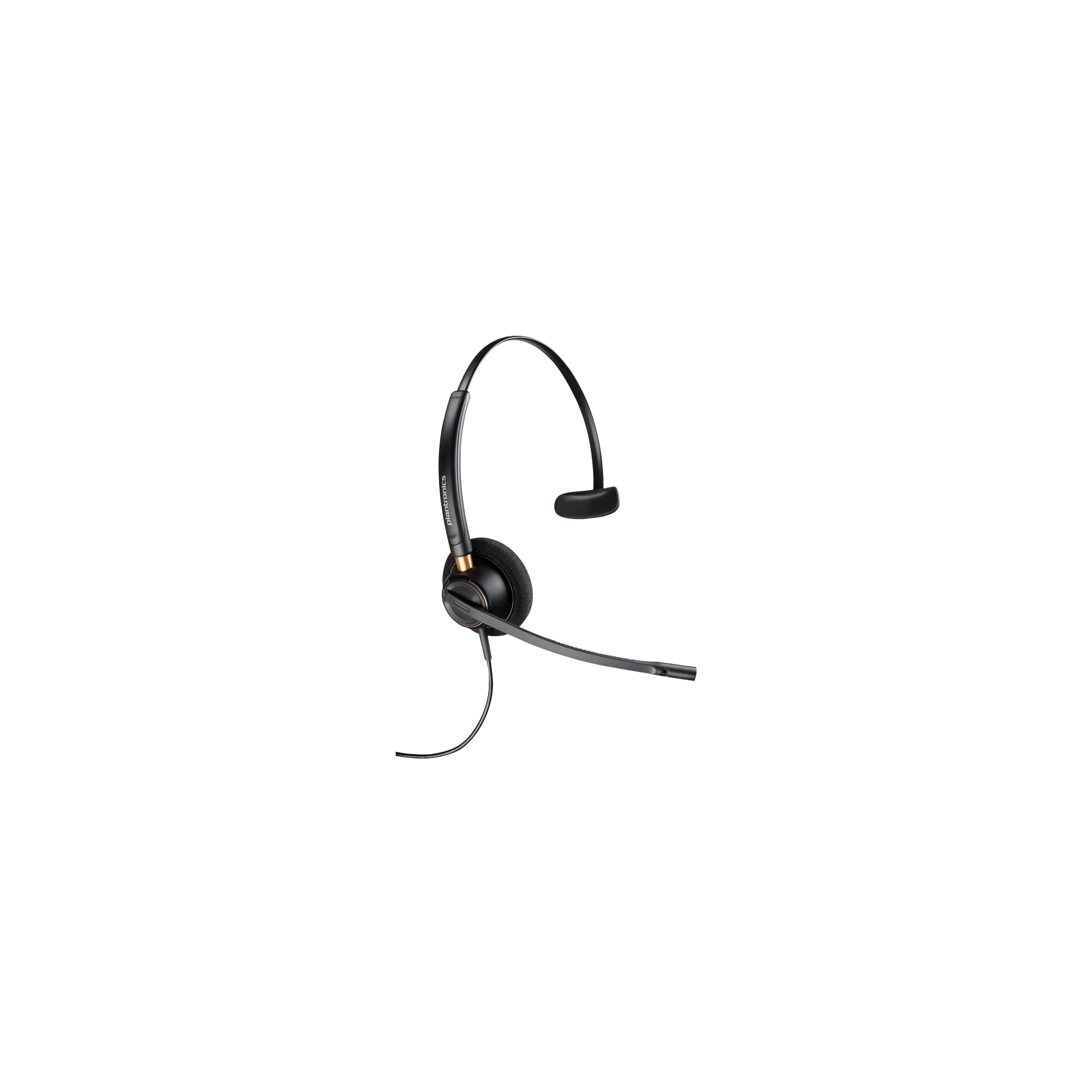 Hp - Poly Encore Pro Hw510 Encore Pro 500 Series Headset På örat Kabelansluten 3,5 Mm Kontakt Svart