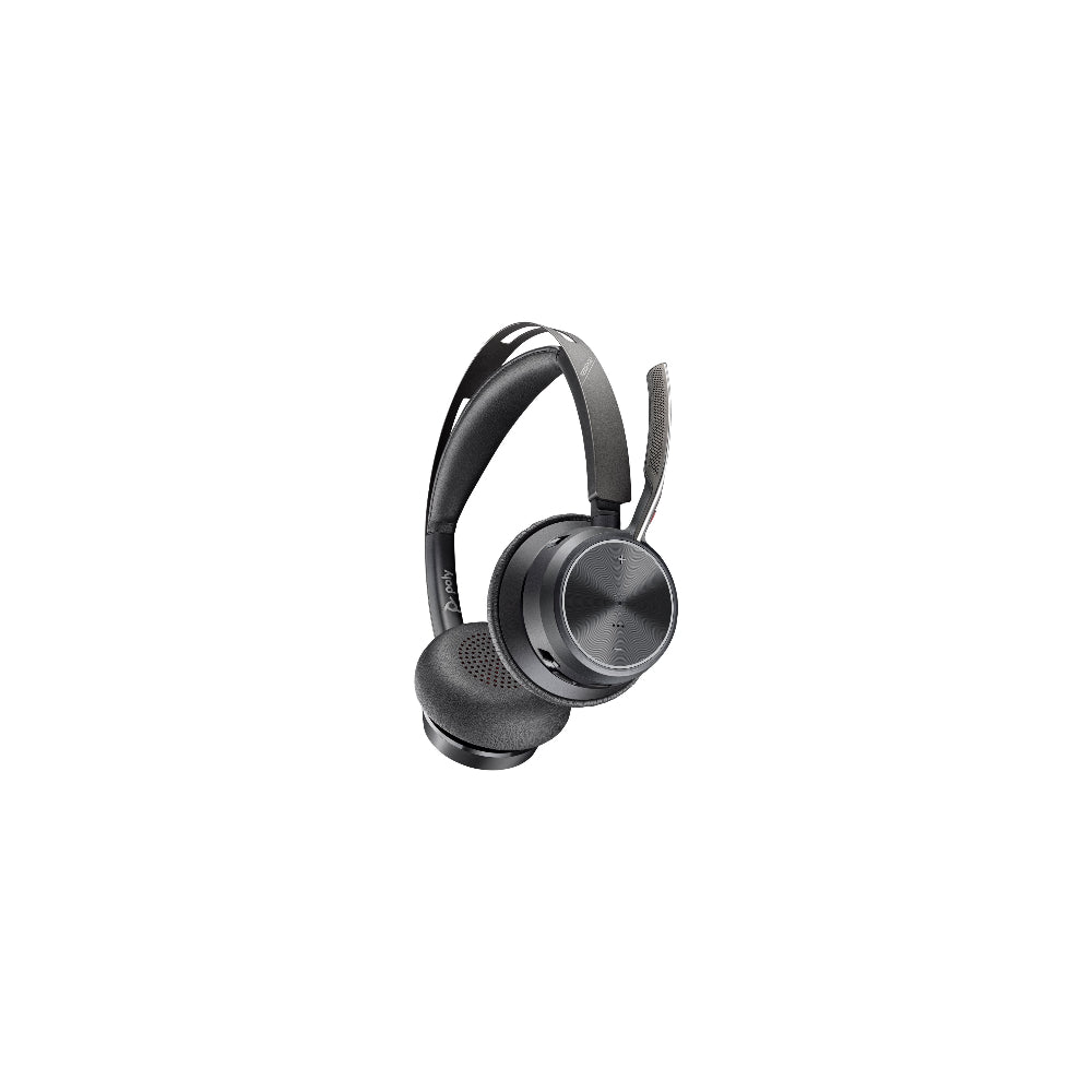 HP Poly Voyager Focus 2 Trådlöst Headset – Svart