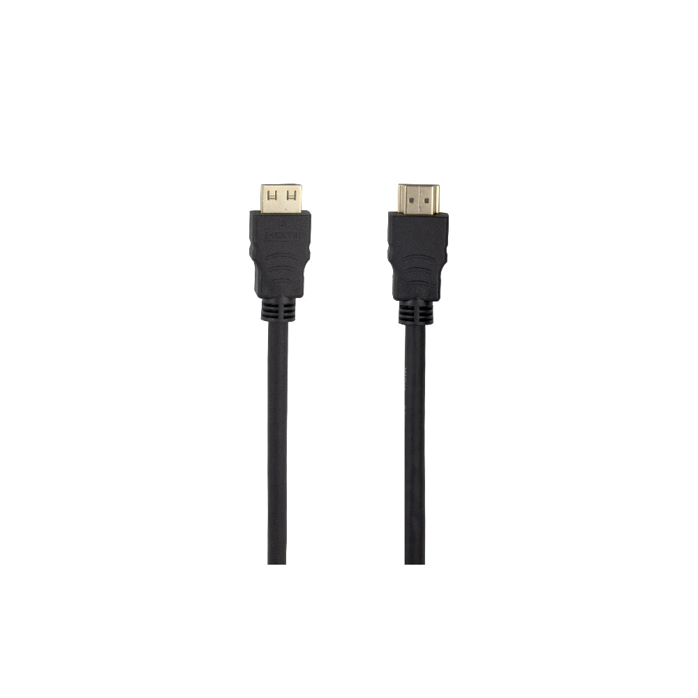 DELTACO HDMI-1050D-FLEX-LOCK High-Speed Flex HDMI-kabel med lås 5 m svart