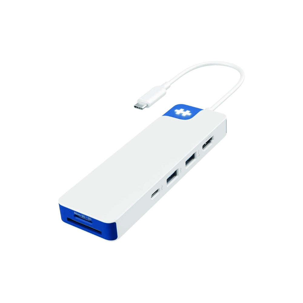 Targus HyperDrive Flex 8-Port USB-C Hubb - Blå