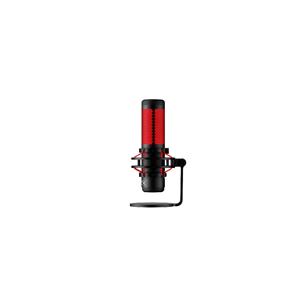 HyperX QuadCast Mikrofon Kabel Svartröd