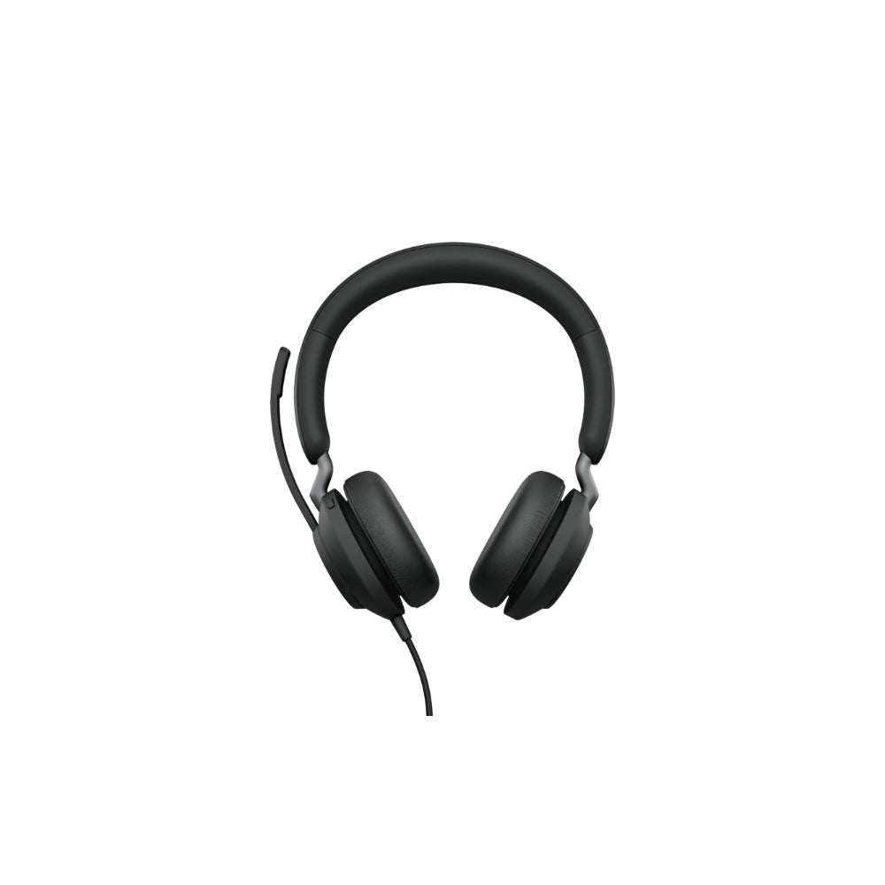 Jabra Evolve2 40 SE USB-C/USB-A MS Mono Svart