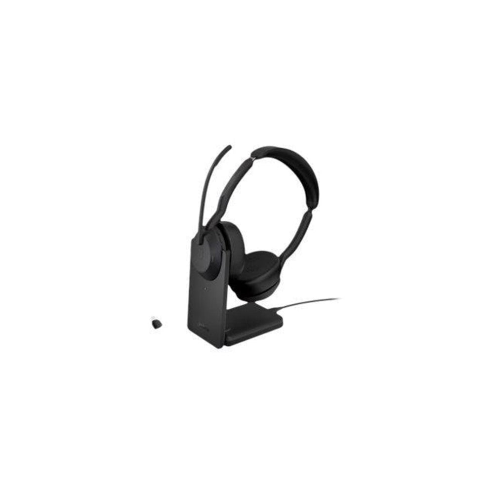 Jabra Evolve2 55 USB-C UC Stereo Svart med laddningsställ