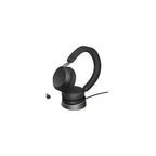 Jabra Evolve2 75 USB-C UC med laddningsställ Stereo Svart