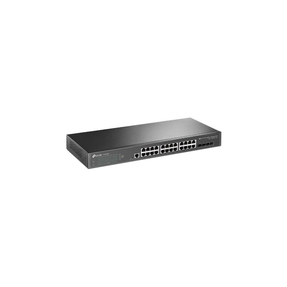 TP-Link TL-SG3428X JetStream 24-Port Gigabit L2+ Managed Switch med 4 10GE SFP+ Slots