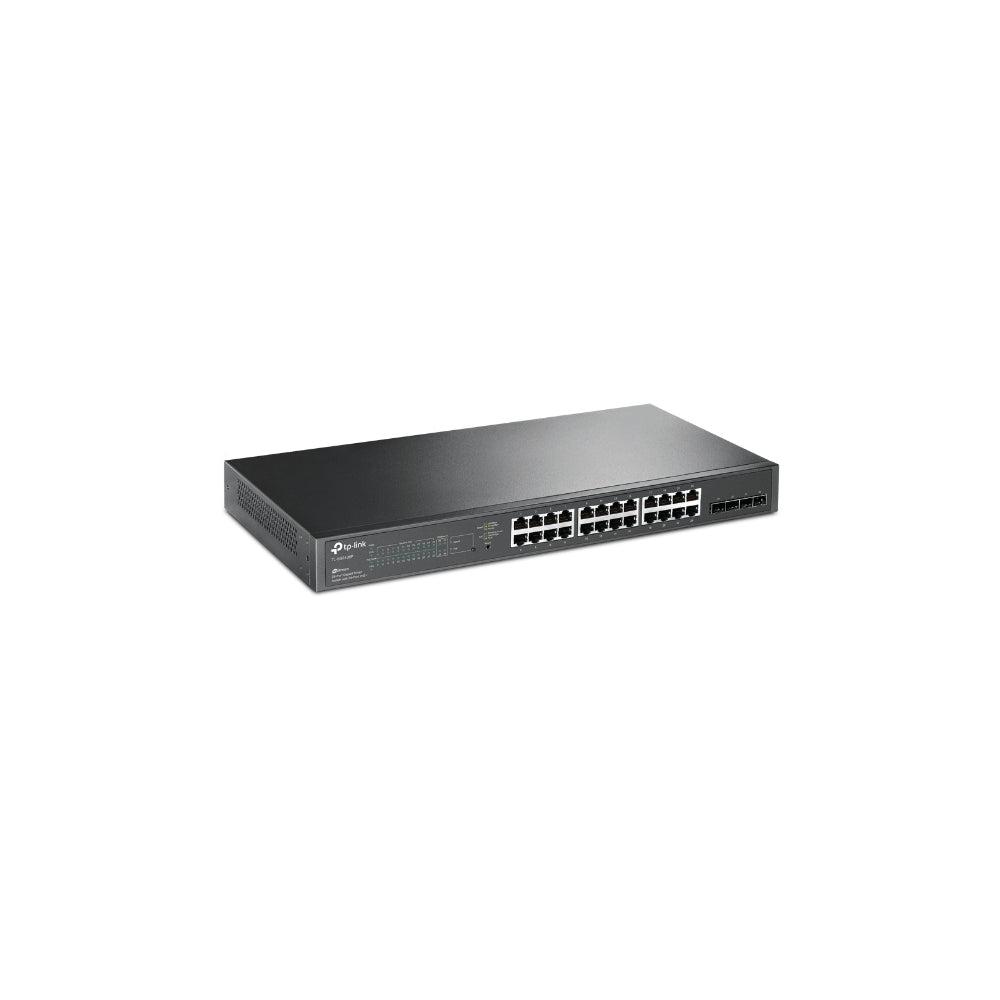 TP-Link SG2428P JetStream 28-Port Gigabit Smart Switch med 24-Port PoE+