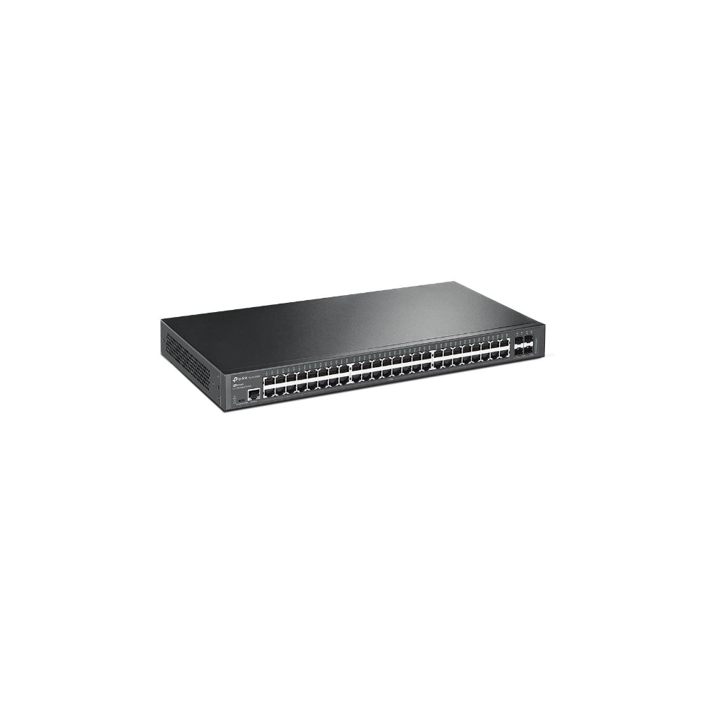 TP-Link TL-SG3452X V1 JetStream 48-Port Gigabit L2+ Managed Switch med 4 10GE SFP+ Slots