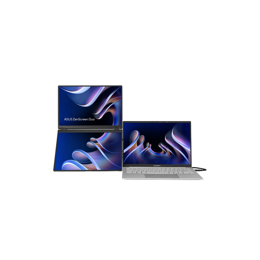 ASUS ZenScreen DUO MB14FCD 2x14” - USB-C 1920x1200 IPS 60Hz
