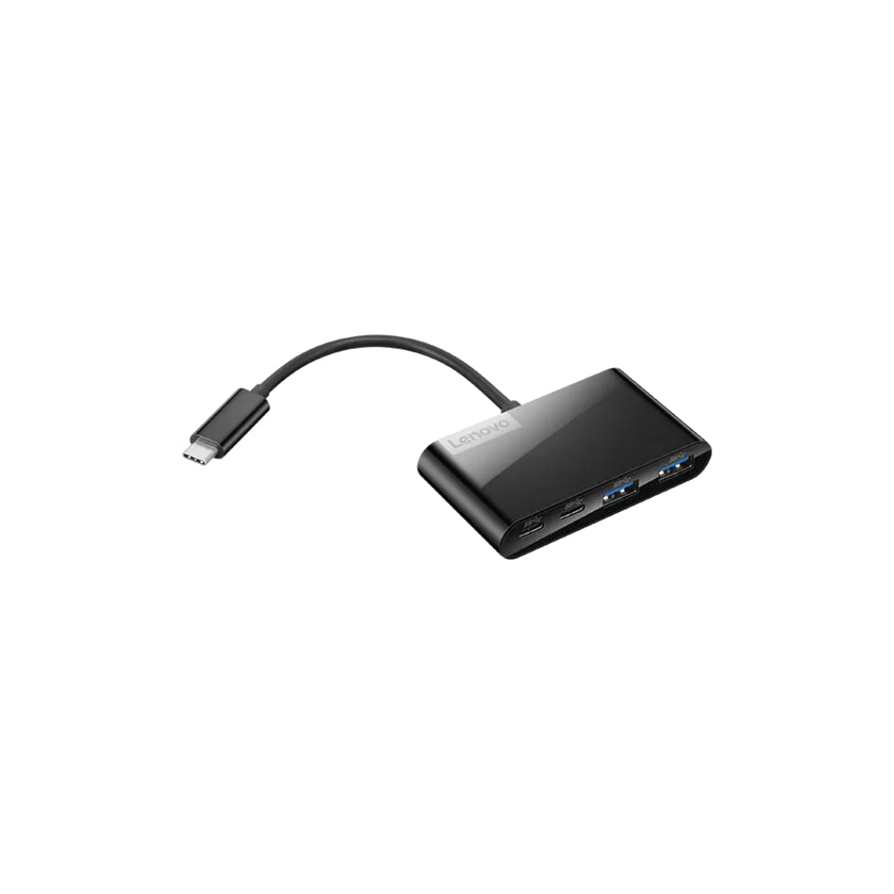 Lenovo Select 4-port USB-C Hubb - Svart