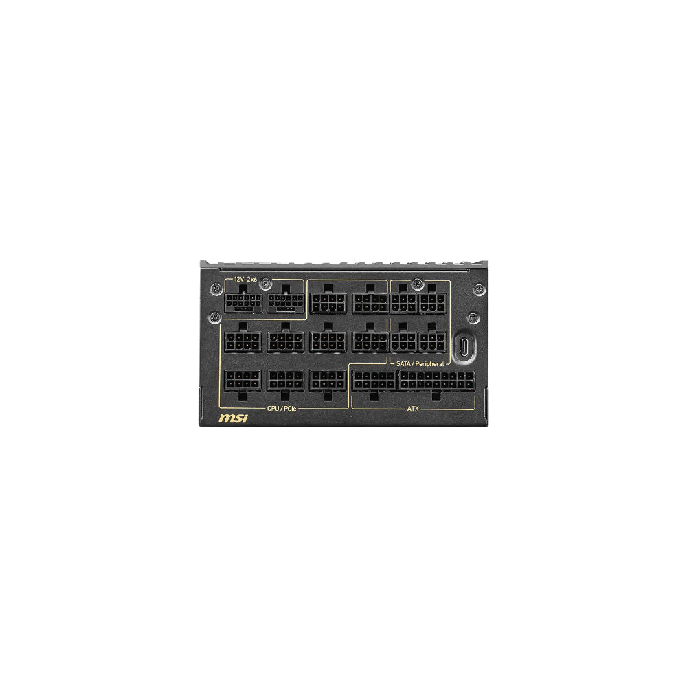 MSI MEG Ai1600T PCIE5 ATX 3.1 1600W 80 PLUS Platinum