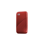 Western Digital My Passport SSD 2TB - USB-C 3.2 Gen 2 - Röd