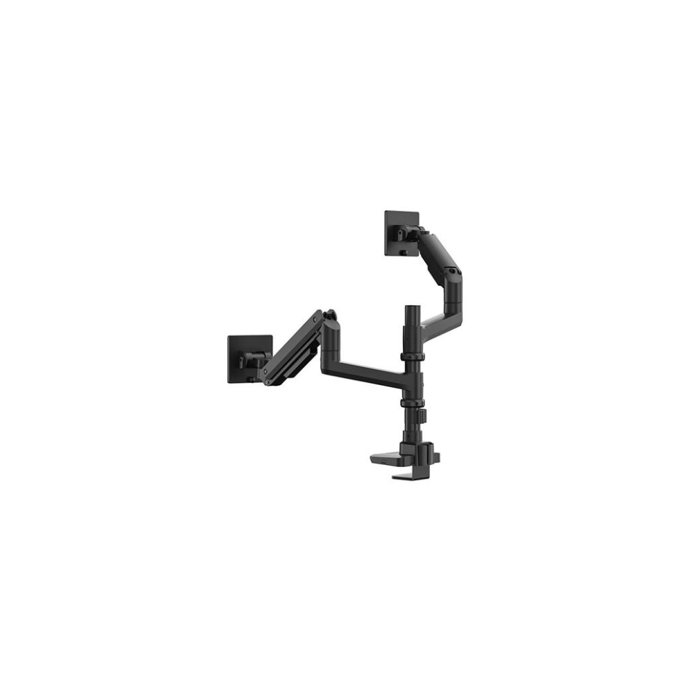 Multibrackets M Deskmount Gas Spring Dual Stacked Pole Svart