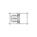 Multibrackets M Universal Flexarm Pro - Max 40 kg - for 70" Vit