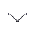 Multibrackets M Vesa Gas Lift Arm Dual Side By Side Svart