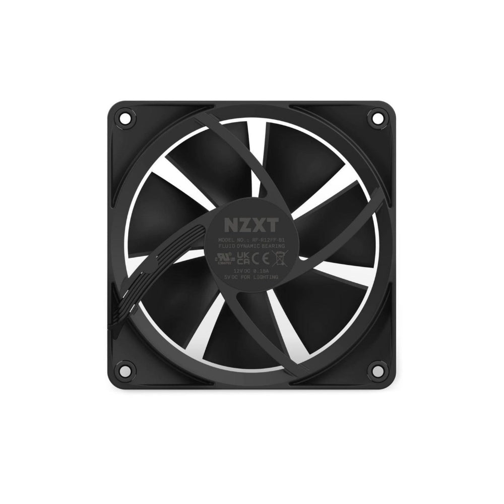 NZXT F Series F140 RGB 140mm Svart