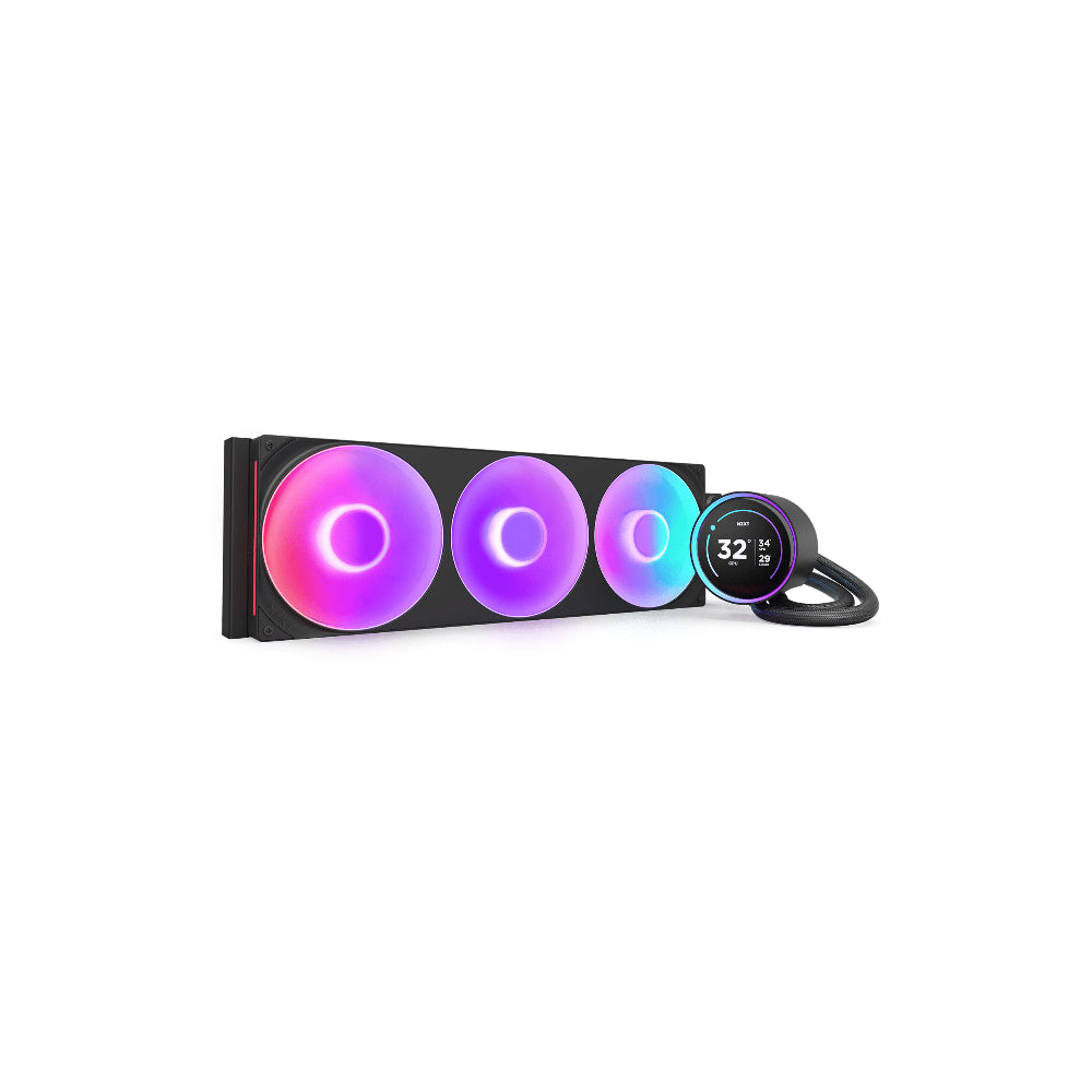 NZXT Kraken Elite 420 ARGB V2 AIO 420mm Svart